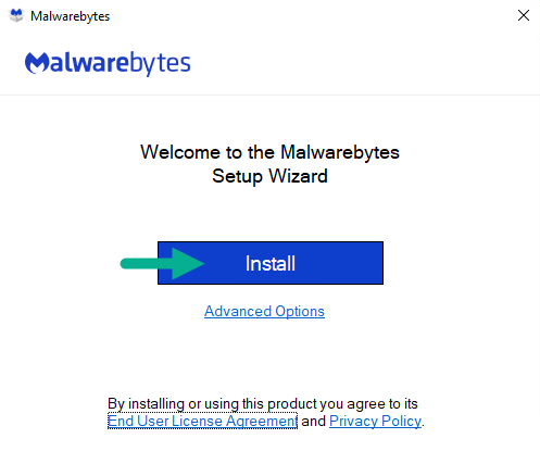 Cài đặt Malwarebytes thật dễ dàng