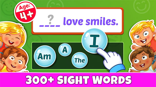 Bé học từ vựng tiếng Anh cơ bản với Sight Words