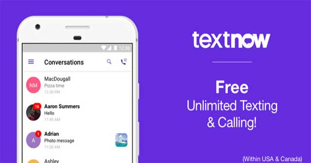 Text, send photos. , call, email for free and unlimited with TextNow 
