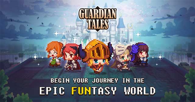 Start an adventure to an epic kingdom in Guardian Tales