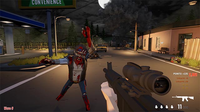 Deadly Land là game FPS diệt zombie trên vùng đất chết chóc