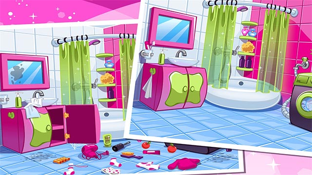 Kids House Cleaning là game mô phỏng bé dọn nhà trên Win 10