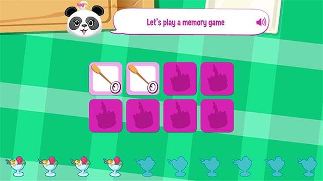 Có rất nhiều hoạt động vui trong game Lola's ABC Party 