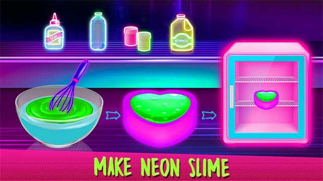 Làm slime đủ loại trong game Slime Maker