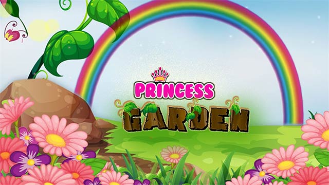 Trang trí khu vườn công chúa dễ thương trong game Princess Garden Party Fun