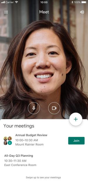 Google Meet allows you to make online video calls