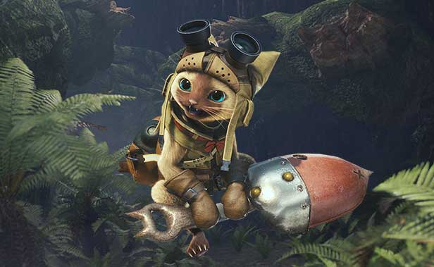 Người bạn đồng hành đáng tin cậy trong Monster Hunter World