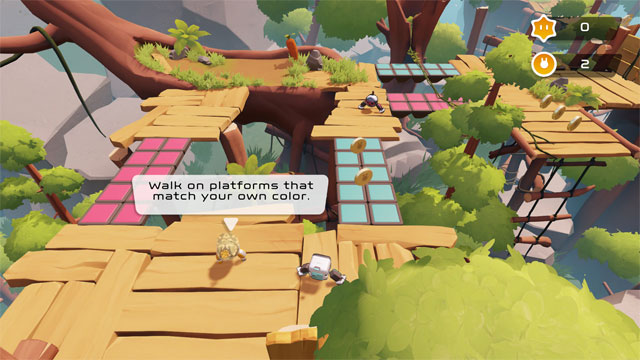Biped's gameplay focus on teamwork