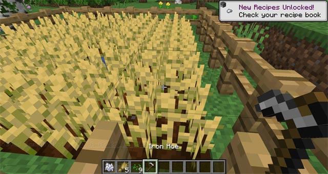 Minecraft Harvest Mod giúp bạn tiết kiệm thời gian, công sức khi trồng trọt