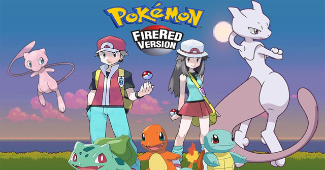 Pokémon - Fire Red Version 1.1 - Game Pokemon cho Game Boy Advance