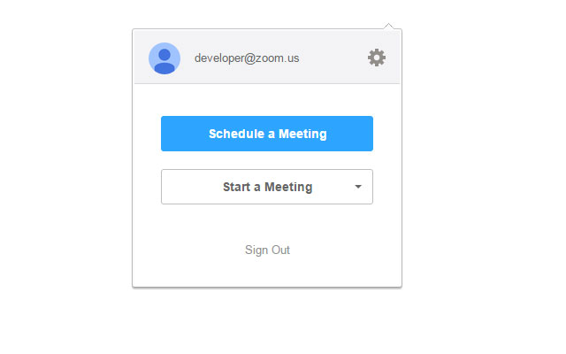 Zoom Scheduler supports instant class opening or scheduling future meeting schedule