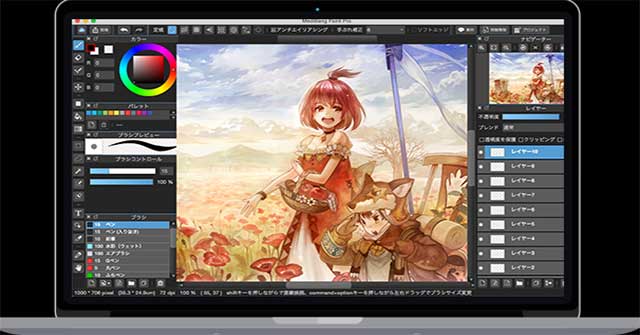 MediBang Paint makes it easy to create drawings and has a variety of fonts to choose from
