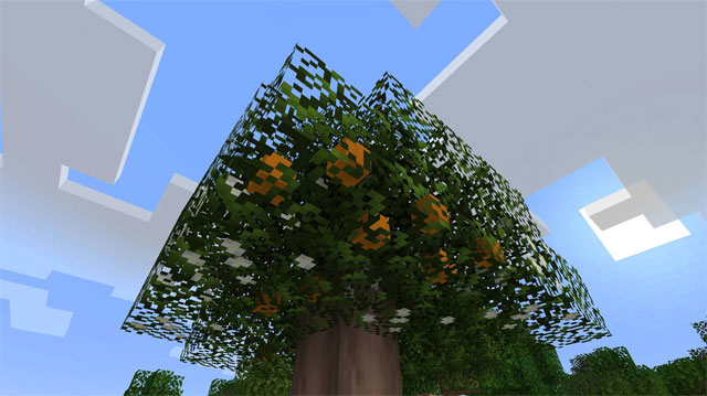 Fruit Trees Mod bổ sung nhiều loại cây ăn quả vào Minecraft