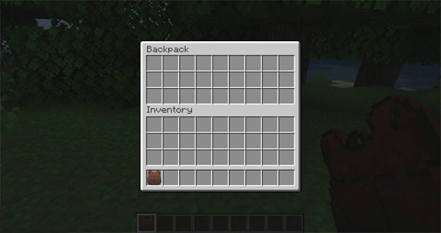 Balo trong Packed Up Backpacks Mod giải quyết vấn đề về inventory trong Minecraft