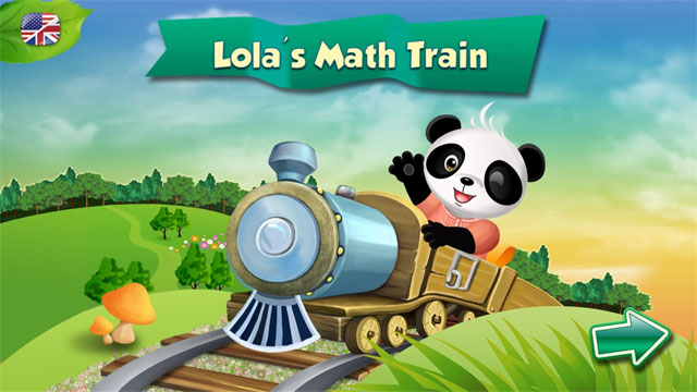 Bé học toán thật vui trong game Lola's Math Train