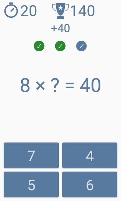 Multiplication Table Application chapter for Android