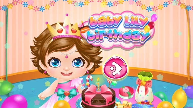 Baby Lily Birthday mô phỏng bữa tiệc sinh nhật của Lily