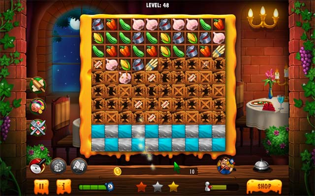 Tận dụng bổ trợ để vượt qua level khó trong game Sophias Pizza Restaurant