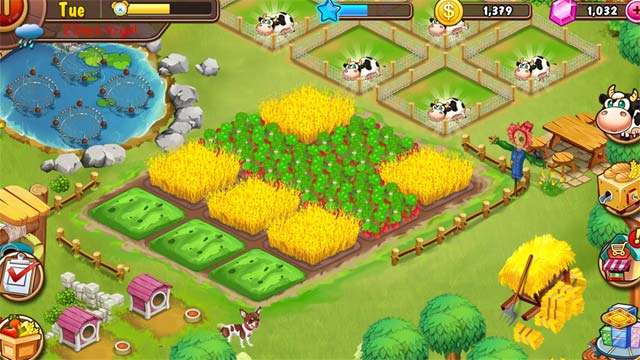 Farm Mania: New Adventure kết hợp game nông trại và xây dựng thành phố