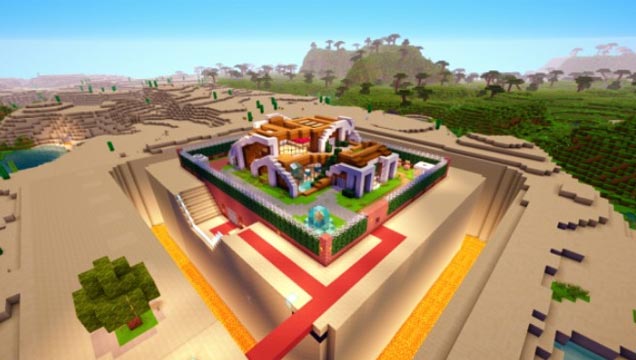 The World’s Safest Redstone House Map là bản đồ Minecraft chủ đề xây dựng