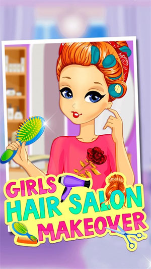 Girls Hair Salon Makeover là game thời trang cho bạn gái