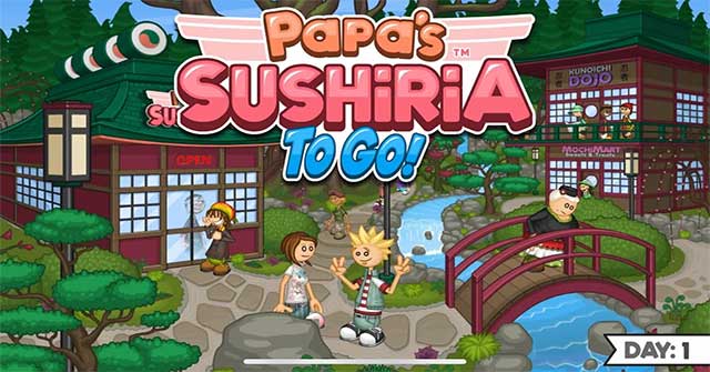 how far can you get in papas sushiria