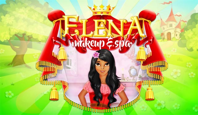 Princess Elena Make up Salon là game mô phỏng trang điểm công chúa cho bé