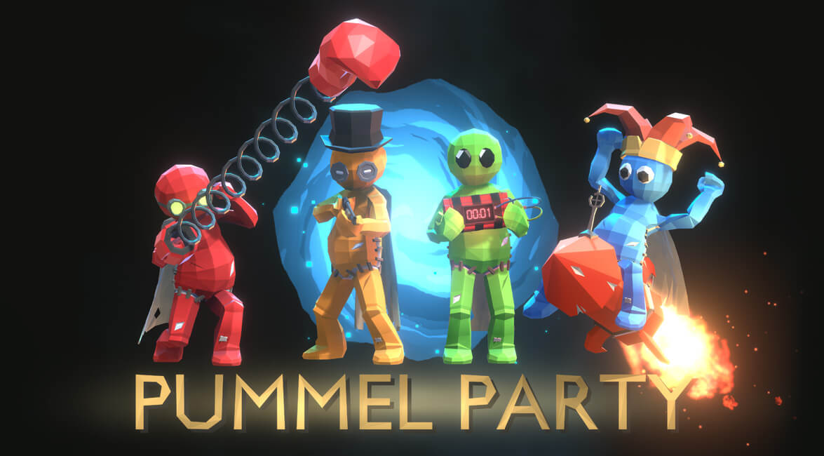 Các nhân vật chính của Pummel Party 