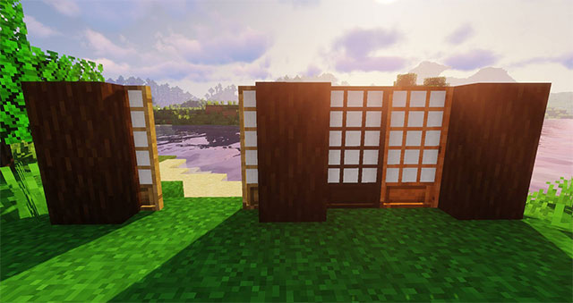 Macaw's Doors Mod bổ sung nhiều loại cửa mới, hiện đại cho Minecraft