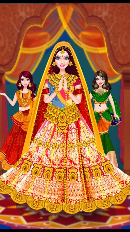 Tạo nên cô dâu xinh đẹp nhất trong  Rani Padmavati Indian Wedding Dressup & Makeover