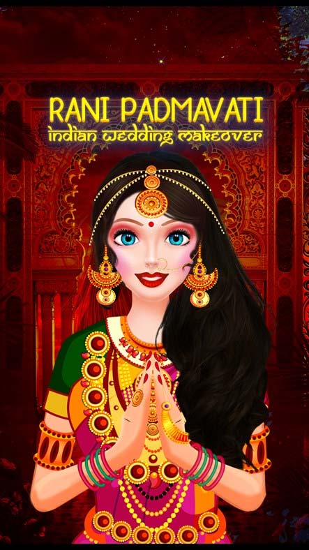  Rani Padmavati Indian Wedding Dressup & Makeover là game thời trang bạn gái