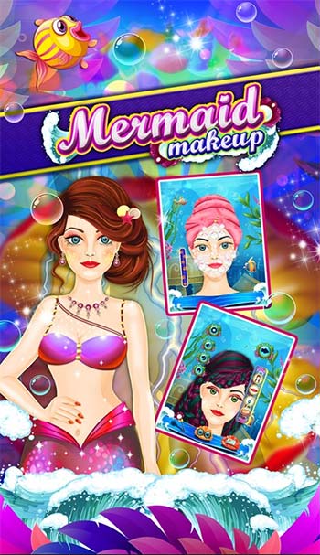 Mermaid Makeup là game thời trang nàng tiên cá cho bé