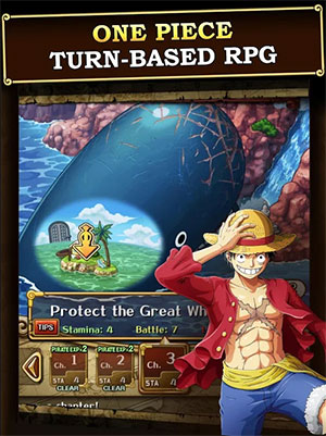 One Piece Treasure Cruise là game nhập vai theo lượt đặc sắc