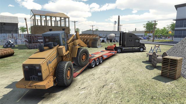 Truck and Logistics Simulator mô phỏng công việc lái xe và vận chuyển hàng hóa