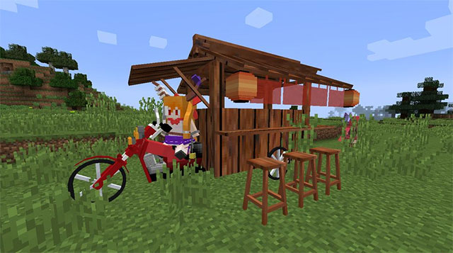 Touhou Little Maid Mod thêm những người hầu gái vào thế giới Minecraft