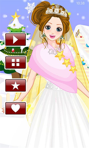 Christmas Bride là game thời trang bạn gái dễ thương