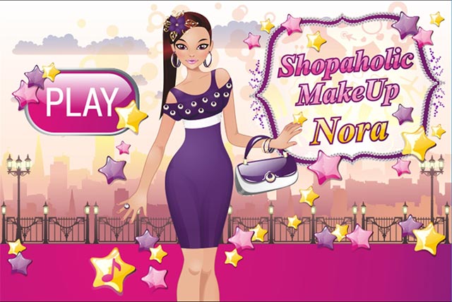 Shopaholic Makeup Nora là game thời trang bạn gái thú vị, miễn phí cho Win 10