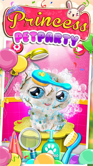 Chăm sóc thú cưng trong Princess Pet Party