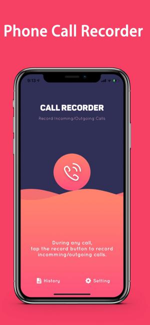Automatic call recorder is a call recorder app for iPhone