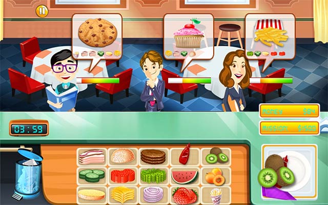 Tốc độ là yếu tố quyết định chiến thắng trong Cooking Master Dash game