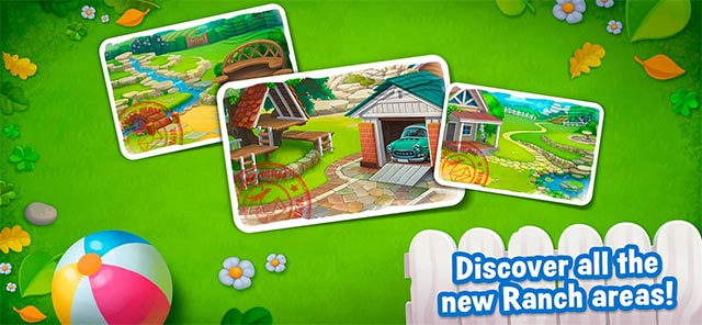 Khám phá thế giới game Ranch Adventures với nhiều địa điểm thú vị