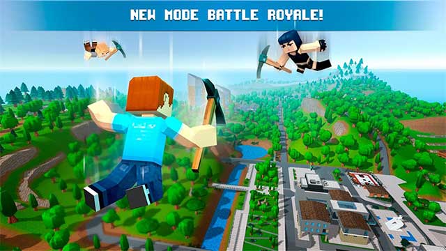 Mad GunZ là game FPS có kết hợp giữa lối chơi Battle Royale và đồ họa của Minecraft