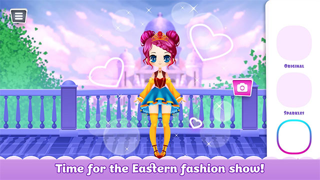 Princess Kawaii Girls là game thời trang công chúa phương Đông xinh đẹp