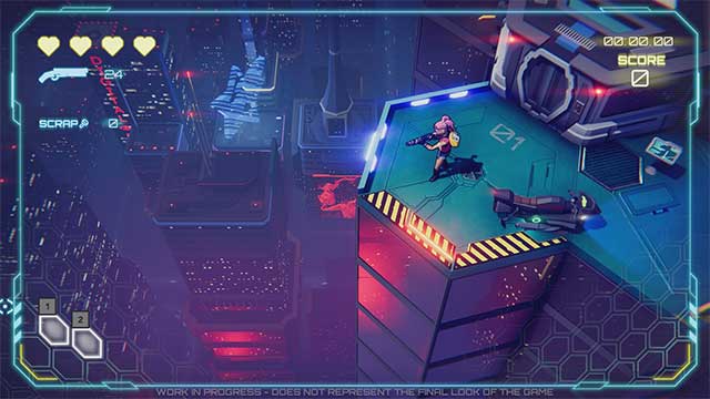 Danger Scavenger là game bắn súng chủ đề cyberpunk có yếu tố Roguelike