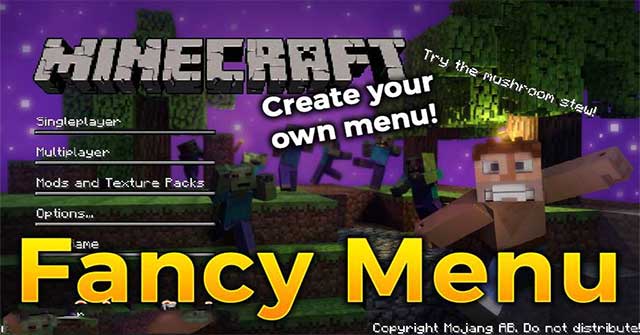 Tùy chỉnh các menu trong Minecraft theo nhiều cách với FancyMenu Mod