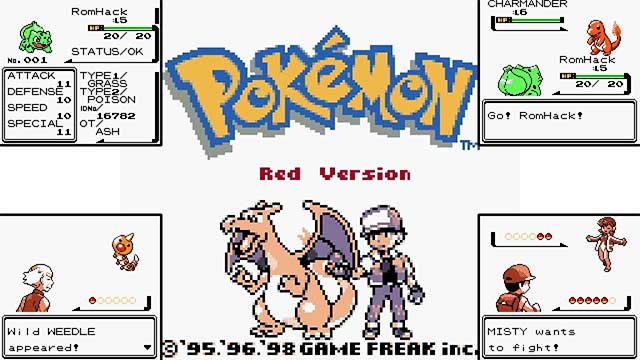 Pokemon Red Version là game Pokemon được Nintendo phát hành cho Game Boy