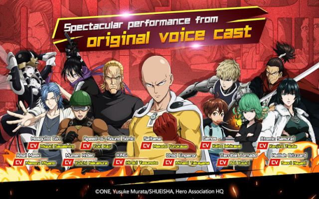 ONE PUNCH MAN: The Strongest is a transfer game. adapted from the webcomic anime ONE PUNCH MAN