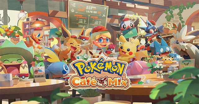 Pokémon Café Mix là game quản lý quán cà phê miễn phí do Nintendo phát triển