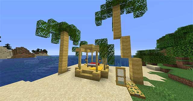 Dynamic World Mod bổ sung vào Minecraft một số cấu trúc và tính năng mới