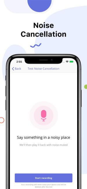 Krisp uses AI call noise cancellation